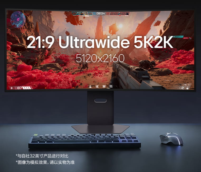 14999元！LG全球首款AI超分辨率5K2K曲面OLED电竞显示器开启预售